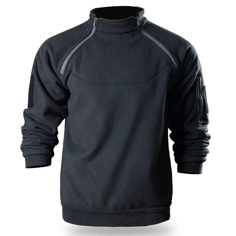 Military Style Fleece Sweatshirt for Outdoors